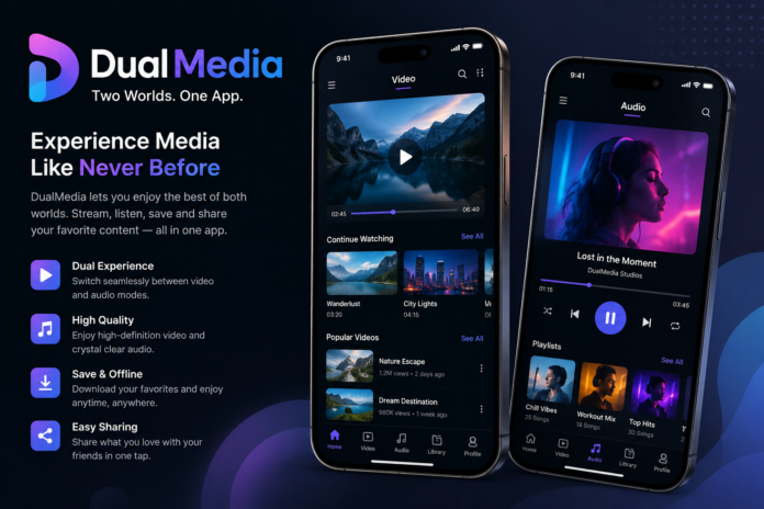 Application Mobile DualMedia