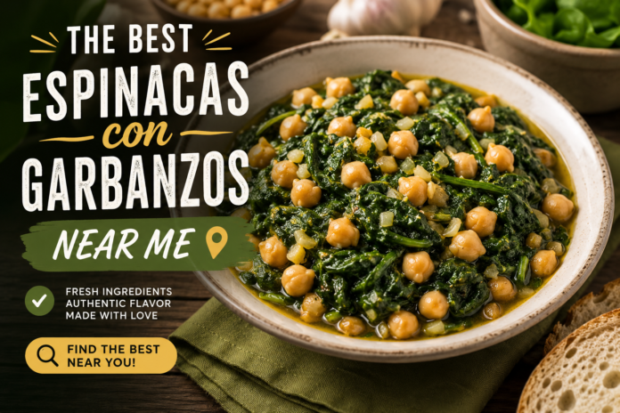 Best Espinacas Con Garbanzos Near Me