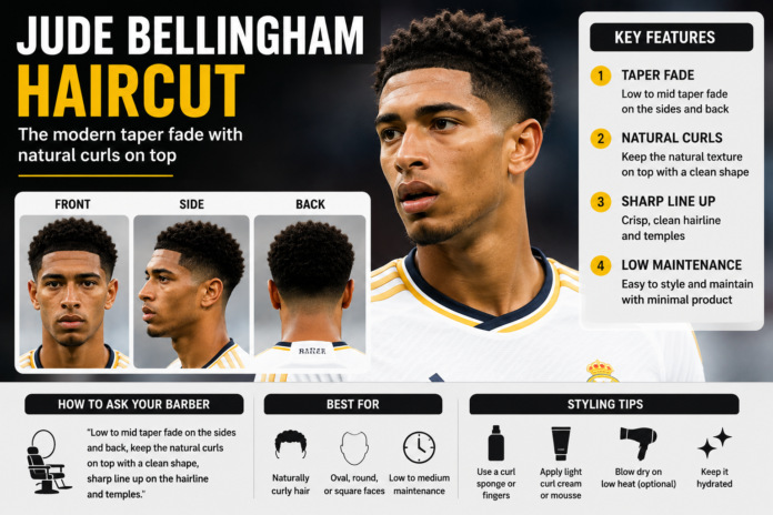 Jude Bellingham Haircut