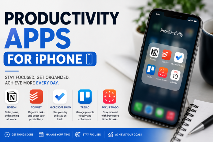 Productivity Apps for iPhone