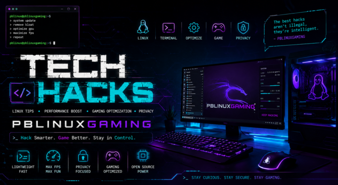 Tech Hacks PBLinuxGaming