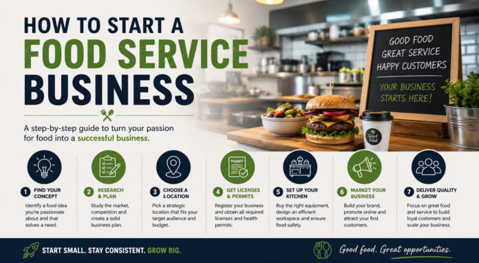 How to Start a Food Service Business
